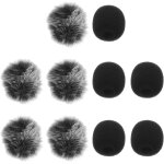 Lbgwp60 - 10 pices cache micro - cravate housse de protection anti - vent pour microphone couverture ...