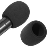 Lbgwp60 - lot de 2 housses de microphone en mousse pour microphone a main, microphone a condensateur ...