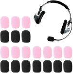 Lbgwp60 - 20 pices bonnette pour micro - cravates, microphone, pare - vent et anti - projection en mousse ...