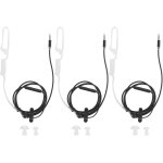 Lbgwp60 - 3 ensembles d'ecouteurs anti - rayonnement pour casque a réduction de bruit avec micro, longueur ... Lbgwp60 - 3 ensembles d'ecouteurs anti - rayonnement pour casque a réduction de bruit avec micro, longueur ...