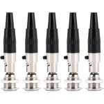 Lbgwp60 - lot de 5 connecteurs mini xlr 3 broches, adaptateurs de microphone audio 3 broches mini xlr ... Lbgwp60 - lot de 5 connecteurs mini xlr 3 broches, adaptateurs de microphone audio 3 broches mini xlr ...