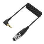 Lbgwp60 - cble audio stro mini xlr vers 3, 5 mm, angle rectangulaire de 90 degrs, 1 / 8 , trs vers ...