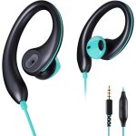 Lbgwp60 - couteurs de sport filaires avec crochets auriculaires et microphone - pr 3, 5 mm - rsistant ...