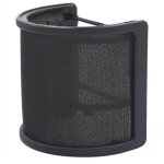 Lbgwp60 - filtre anti - pop [trois couches amliores] en maille mtallique, mousse et couche d'etamine ...