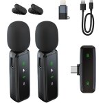 Lbgwp60 - microphone cravate sans fil 3 in 1 pour iphone, ipad, android, 2 mini microphones plug and ... Lbgwp60 - microphone cravate sans fil 3 in 1 pour iphone, ipad, android, 2 mini microphones plug and ...