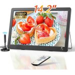 Lbgwp60 - tv portable 14, 2 pouces, 1080p rechargeable petite tlv ur avec tuner dvb - t2, entre hdmi ...