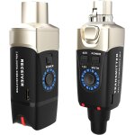 Lbgwp60 - u3c systme de microphone sans fil emetteur et rcepteur xlr sans fil 2, 4 ghz pour microphone ...