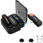 Lbgwp60 - vimo s uc microphone sans fil pour smartphone, microphone cravate sans fil avec suppression ...