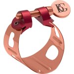 Lds9 - duo plaquée or rose - ligature saxophone soprano Lds9 - duo plaquée or rose - ligature saxophone soprano