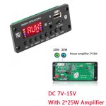 Lecteur audio de musique mp3 sans perte pour voiture, sans fil, bluetooth, carte dcodeur mp3, module ...