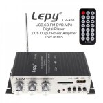 Lecteur audio numrique hi - fi 15w x 2 2ch , amplificateur de puissance pour voiture, radio fm, stro, ...