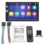 Lecteur d'autoradio 2 din 7 pouces, système multimédia d'autoradio, lecteur bluetooth mp5 Lecteur d'autoradio 2 din 7 pouces, système multimédia d'autoradio, lecteur bluetooth mp5