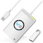 Lecteur de cartes � puce acr122u nfc rfid lecteur carte lecteur / graveur intelligente contactless m1 ...