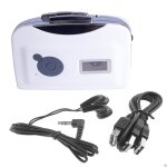 Lecteur de cassette usb vers mp3, convertisseur de capture, convertit la bande en mp3, cl� usb, m�moire ...