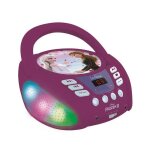 Lecteur cd bluetooth la reine des neiges avec effets lumineux
