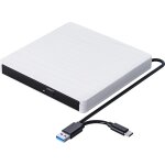 Lecteur cd dvd externe, graveur cd avec usb3. 0 type - c, ultra - mince cd / vcd / - rw / rom portable ...
