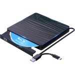 Lecteur cd dvd externe, graveur cd avec usb3. 0 type - c, ultra - mince cd / vcd / - rw / rom portable ...