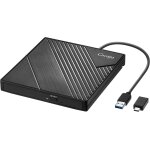 Lecteur cd / dvd externe pour pc, usb 3. 0 graveur enregistreur portable rw / rom mince transmission ... Lecteur cd / dvd externe pour pc, usb 3. 0 graveur enregistreur portable rw / rom mince transmission ...