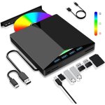 Lecteur cd / dvd externe pour pc, usb 3. 0 mince portable graveur enregistreur rw / rom drive cd / dvd ... Lecteur cd / dvd externe pour pc, usb 3. 0 mince portable graveur enregistreur rw / rom drive cd / dvd ...