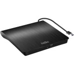 Lecteur cd dvd externe, usb 3. 0 portable graveur et lecteur de cd - rw / dvd - rw portable compatible ...
