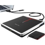 Lecteur cd externe pour pc, usb lecteur dvd externe avec ports sd / tf / 2 usb, portable lecteur dvd ...