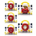 Lecteur cd karaoké portable bluetooth 5. 0 pour enfants multicolore Lecteur cd karaoké portable bluetooth 5. 0 pour enfants multicolore
