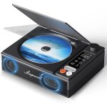 Lecteur cd portable, leapwell lecteur cd bluetooth enfant avec haut - parleur baladeur cd portable bureau ...
