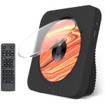 Lecteur cd portable lipier avec haut - parleurs hifi - lecteur cd multifonction de bureau avec bluetooth ...
