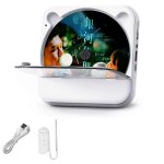 Lecteur cd portable pour la maison + télécommande bluetooth 5. 1 lecteur cd housse anti - poussière affichage ... Lecteur cd portable pour la maison + télécommande bluetooth 5. 1 lecteur cd housse anti - poussière affichage ...