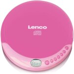 Lecteur cd portable mp3 avec écran lcd rose Lecteur cd portable mp3 avec écran lcd rose
