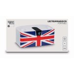 Lecteur cd portable on the go blanc drapeau gb cd57gbusb