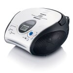 Lecteur cd portable avec radio fm et bluetooth? scd - 24bt whbk noir