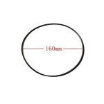 Lecteur de disque vinyle a ceinture colore, section ronde, accessoires de phonographe, bande, lecteur ...