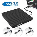 Lecteur de dvd externe usb 3. 0, type c, ultra - fin, sans lecteur, lecture  grande vitesse, pour ordinateur ...