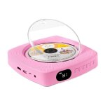 Lecteur dvd mural - bluetooth, cd, tv connectable, rose - kc - 609 rose Lecteur dvd mural - bluetooth, cd, tv connectable, rose - kc - 609 rose