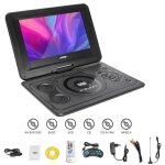 Lecteur dvd portable de 13. 9 pour la voiture et les enfants cran pivotant hd de 10. 1avec protection ...