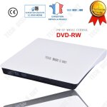 Lecteur dvd portable externe sd graveur usb ordinateur bureau transmission rapide windows xp / macpro ...