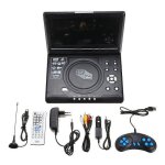Lecteur dvd portable mobile 9, 8 pouces avec mini - tv hd
