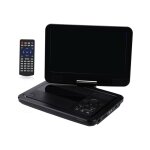 Lecteur dvd portable multifonction, 2500mah, 10 amarans, questionstable, cd - type eu plug