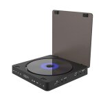 Lecteur dvd portable compatible avec sortie av et lecteur cd, sortie optique sans r�gion, prise en charge ...