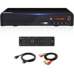 Lecteur dvd pour tv, dvd / cd / mp3 avec prise usb, sortie hdmi et av (cble hdmi et av inclus), tlcommande ...