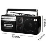 Lecteur d'enregistreur de cassette multifonction avec haut - parleurs bluetooth, prise en charge usb, ... Lecteur d'enregistreur de cassette multifonction avec haut - parleurs bluetooth, prise en charge usb, ...