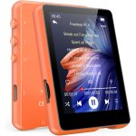 Lecteur mp3 de 2, 4 pouce 32 go bluetooth 5. 0 orange