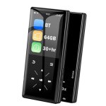Lecteur mp3 32 go ecran tactile bluetooth 5. 0 son sans perte fm yonis