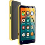 Lecteur mp3 de 4 pouce 80 go avec bluetooth et wifi jaune