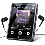 Lecteur mp3 64 go bluetooth 5. 1, ecran tactile 2, 8 pouces, lecteur mp3 portable avec haut - parleurs ... Lecteur mp3 64 go bluetooth 5. 1, ecran tactile 2, 8 pouces, lecteur mp3 portable avec haut - parleurs ...