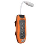 Lecteur mp3 8 go pour natation, plonge sous - marine, spa, radio fm, casque tanche, orange