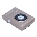Lecteur mp3 tanche  l'eau pour la natation sous - marine ipx8 aluminium aluminium ts