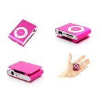 Lecteur mp3 mini baladeur (fuchsia)