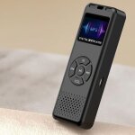 Lecteur mp3 mp4 bluetooth avec ecran num�rique radio fm et haut parleur noir yonis